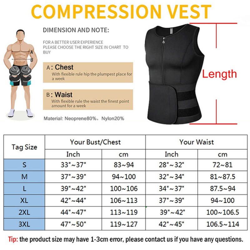 Men Neoprene Sauna Sweat Vest  - Crossfit Weight Vest ulasan dan harga