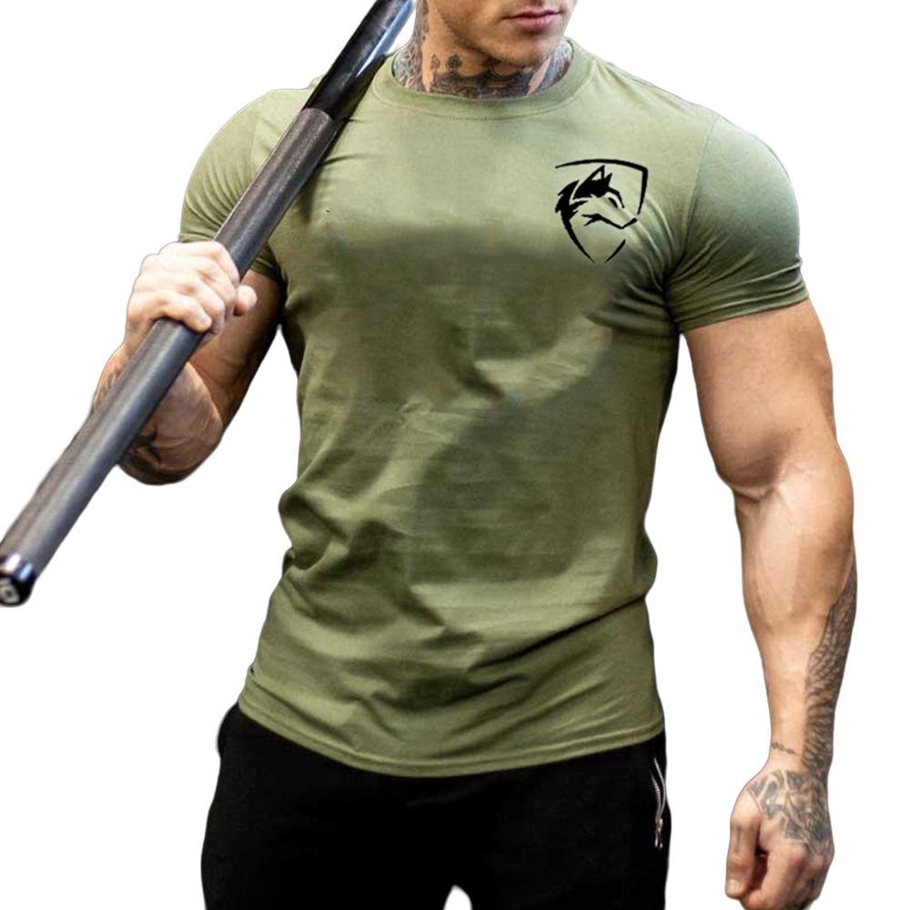 New Cotton Casual Print T-shir - Crossfit Equipment ulasan dan harga