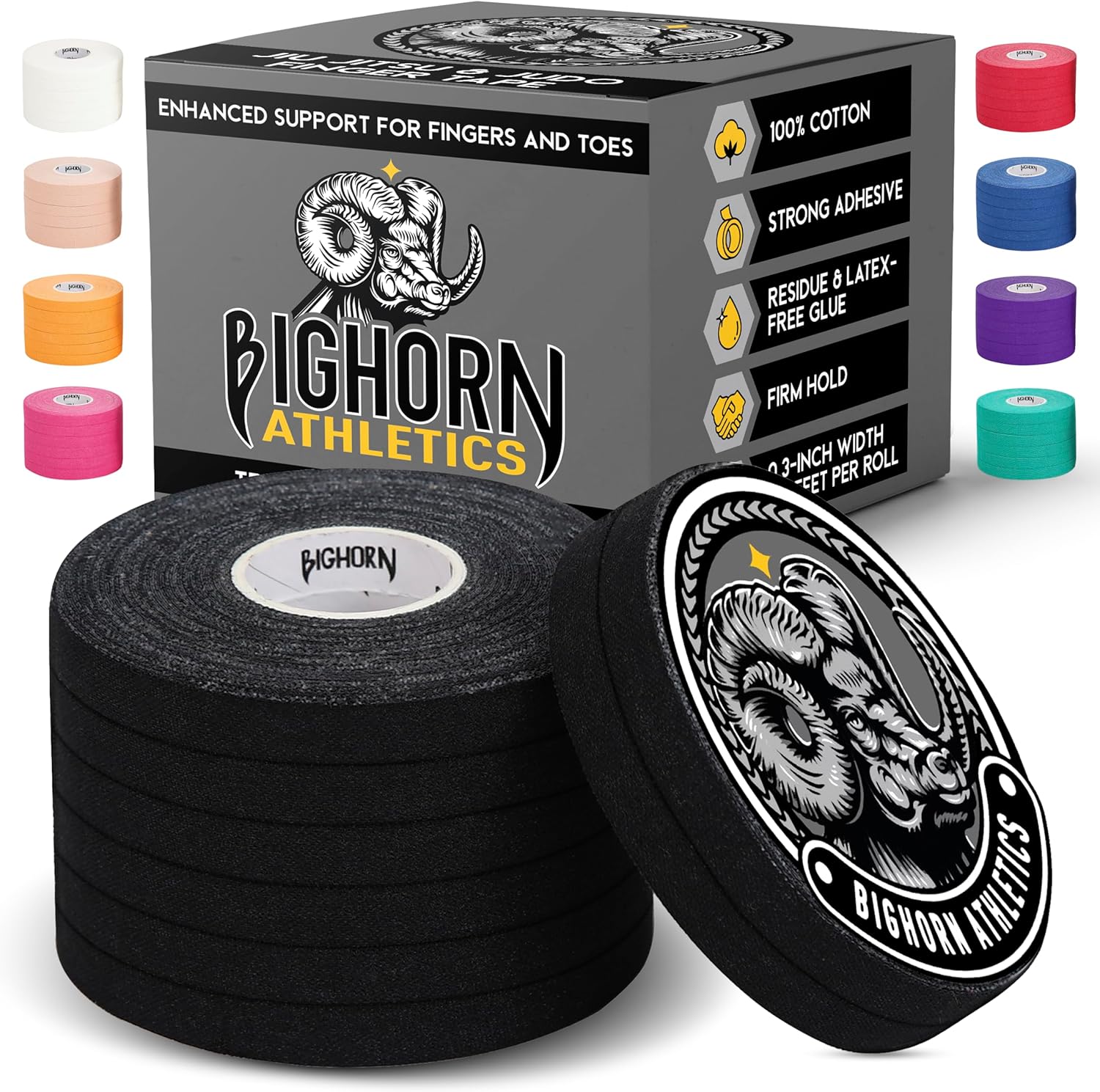 Jiu Jitsu Finger Tape | Residu - Finger Tape Athletic ulasan dan harga