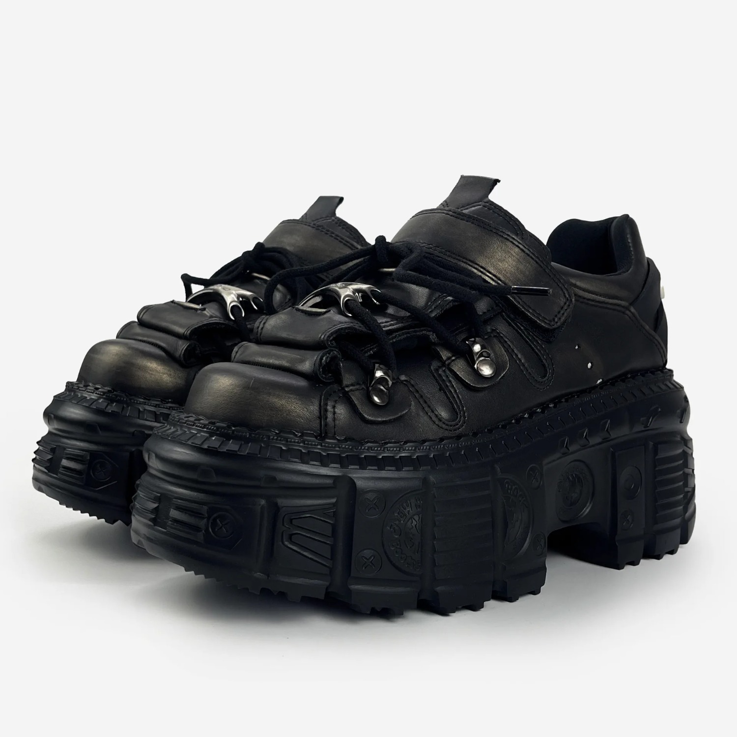 Women Punk Vintage Platform Y2 - Crossfit Outfit ulasan dan harga