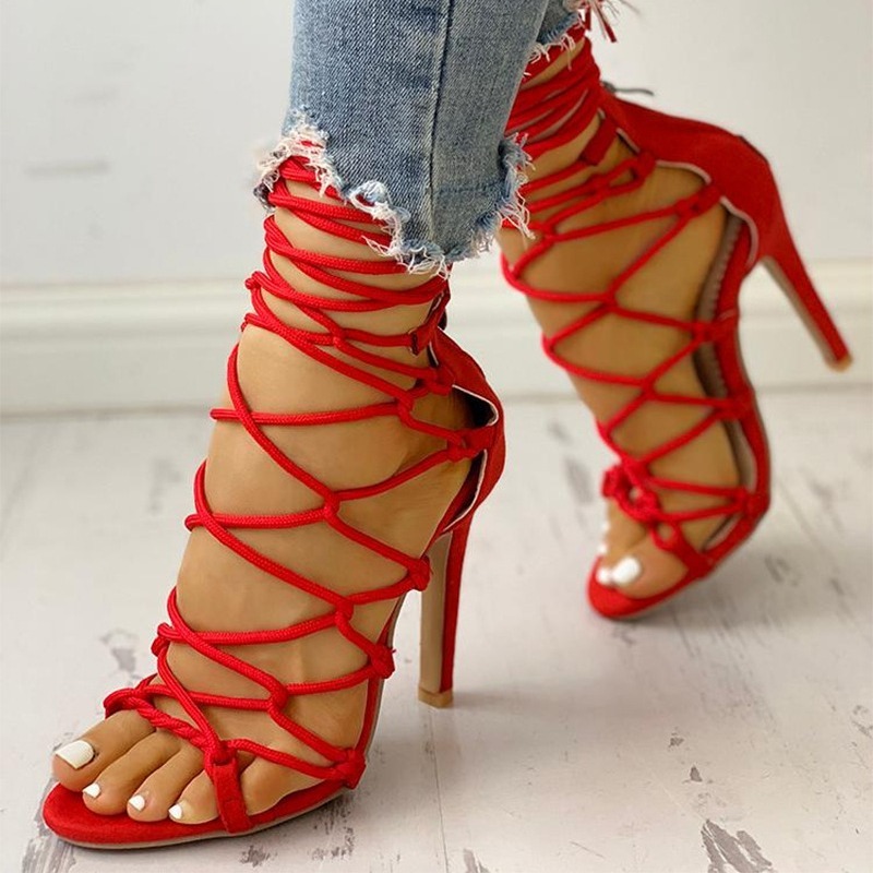 2026 New Summer High Heel Sand - Crossfit Outfit ulasan dan harga